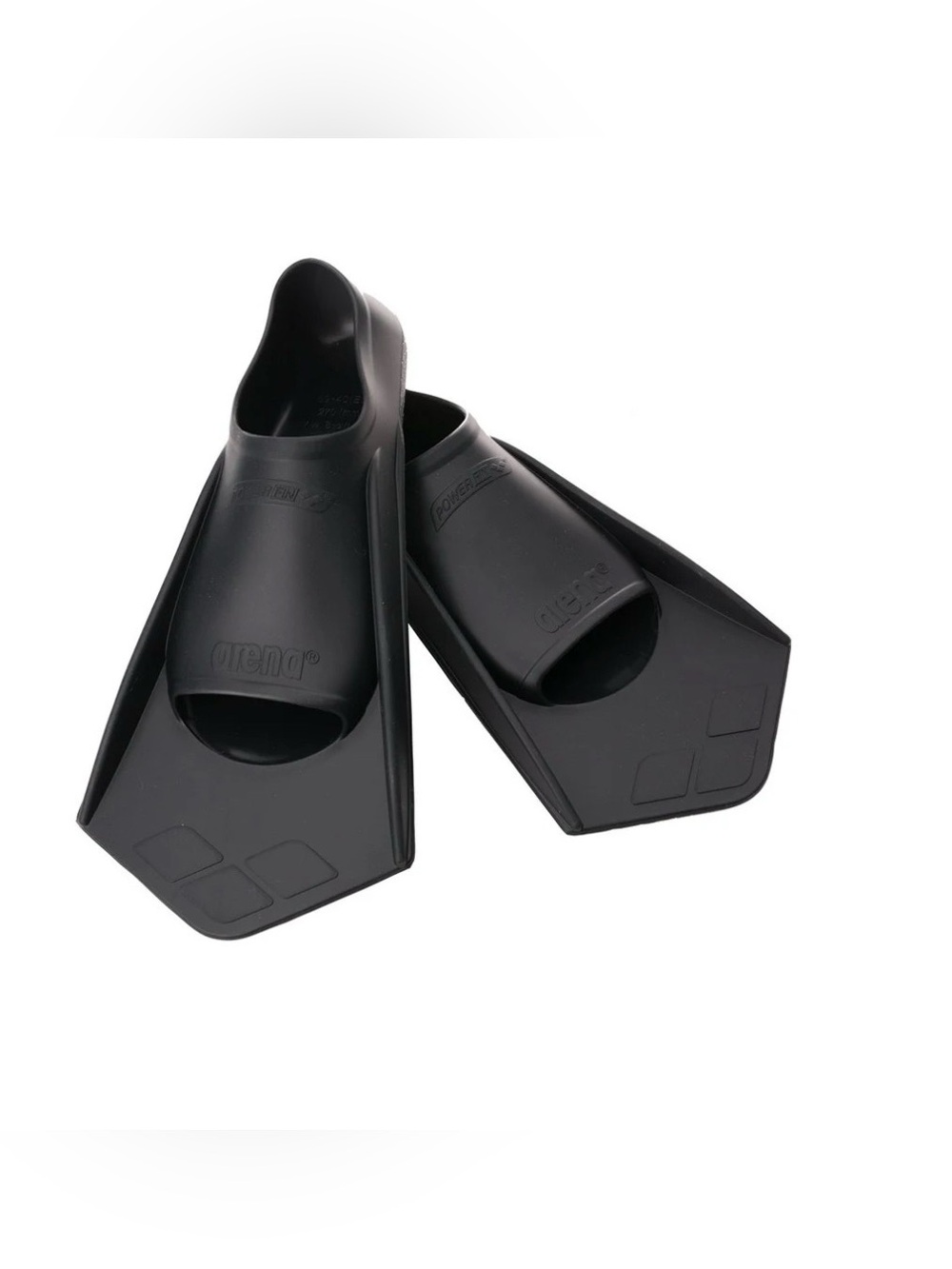 Arena Short Travel Swim Fins — Black